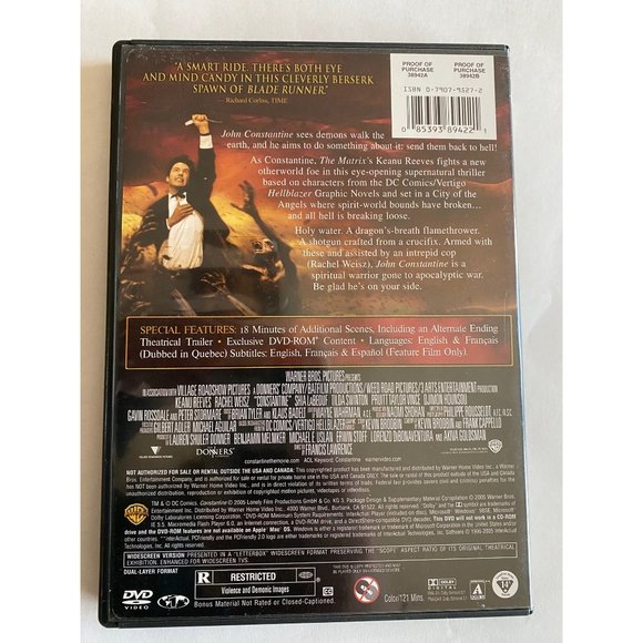 Constantine Keanu Reeves Widescreen Edition - Picture 2 of 4